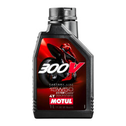 Motul 300V Factory Line 4T 15W50 1L %100 Synthetic - Motul