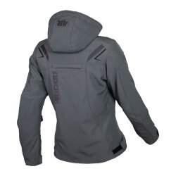 4Riders Alice Pro Korumalı Softshell Kadın Motosiklet Montu Gri - 4Riders (1)