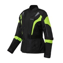 4Riders Biky Korumalı Çocuk Motosiklet Montu Siyah / Sarı - 1