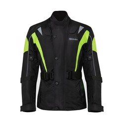 4Riders Biky Korumalı Çocuk Motosiklet Montu Siyah / Sarı - 3