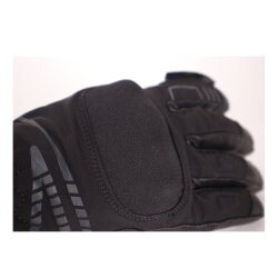 4Riders Breeze WP Korumalı Motosiklet Eldiveni Siyah - 8