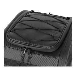 4Riders Carbon Evo Series Arka Çanta / Scooter Ara Çantası Siyah - 6