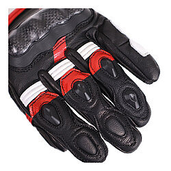 4Riders Circuit Evo Korumalı Motosiklet Eldiveni Siyah - 3