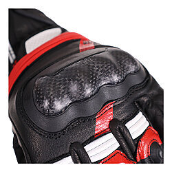 4Riders Circuit Evo Korumalı Motosiklet Eldiveni Siyah - 4