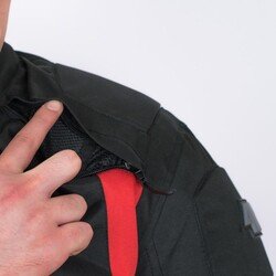 4Riders Gama CE Sertifikalı Korumalı Motosiklet Montu Kırmızı - 5