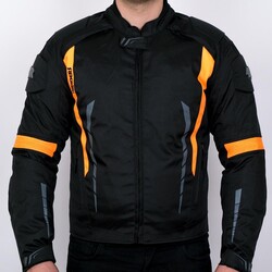 4Riders Gama CE Sertifikalı Korumalı Motosiklet Montu Oranj - 4Riders (1)