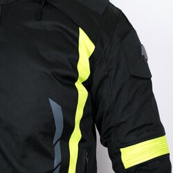 4Riders Gama CE Sertifikalı Korumalı Motosiklet Montu Sarı - 3