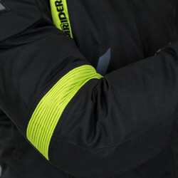 4Riders Gama CE Sertifikalı Korumalı Motosiklet Montu Sarı - 7