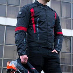 4Riders Gama CE Sertifikalı Korumalı Motosiklet Montu Sarı - 8