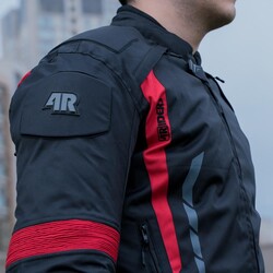 4Riders Gama CE Sertifikalı Korumalı Motosiklet Montu Sarı - 12