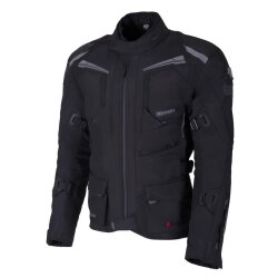 4Riders Herman Pro 3 Katmanlı CE Sertifikalı Korumalı Motosiklet Montu (Geniş Beden) Siyah - 1