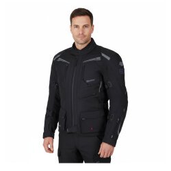 4Riders Herman Pro 3 Katmanlı CE Sertifikalı Korumalı Motosiklet Montu (Geniş Beden) Siyah - 3