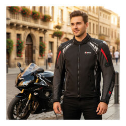 4Riders Mugello CE Sertifikalı Korumalı Motosiklet Montu - 7