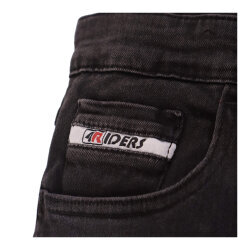 4Riders Patrol Cordura Denim Korumalı Motosiklet Kot Pantolonu Antrasit - 3