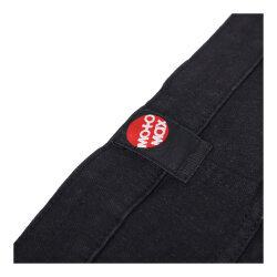 4Riders Patrol Cordura Denim Korumalı Motosiklet Kot Pantolonu Siyah - 5