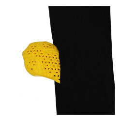 4Riders Patrol Cordura Denim Korumalı Motosiklet Kot Pantolonu Siyah - 7