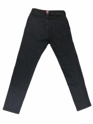4Riders Ranger CE Sertifikalı Cordura Denim Korumalı Kadın Motosiklet Kot Pantolonu Siyah - 4Riders