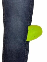 4Riders Ranger CE Sertifikalı Cordura Denim Korumalı Motosiklet Kot Pantolonu Antrasit - 3