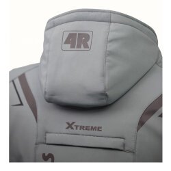 4Riders Rex Pro Korumalı Softshell Motosiklet Montu Gri - 5