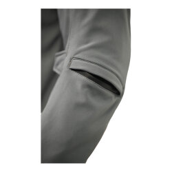 4Riders Rex Pro Korumalı Softshell Motosiklet Montu Gri - 9