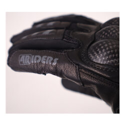 4Riders Roma Evo Korumalı Motosiklet Eldiveni Siyah - 6