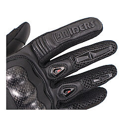 4Riders Speed Evo Korumalı Motosiklet Eldiveni Siyah - 4
