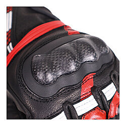 4Riders Tarmac Evo Korumalı Motosiklet Eldiveni Siyah - 4