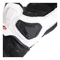 4Riders Tarmac Evo Korumalı Motosiklet Eldiveni Siyah - 5