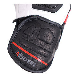 4Riders Tarmac Evo Korumalı Motosiklet Eldiveni Siyah - 6