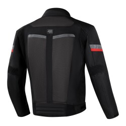 4Riders Valencia Yazlık CE Sertifikalı Korumalı Kadın Motosiklet Montu Siyah - 4Riders