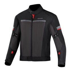 4Riders Valencia Yazlık CE Sertifikalı Korumalı Motosiklet Montu Siyah - 4Riders