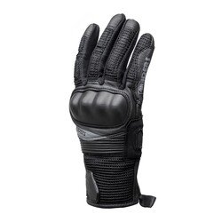 GARAJJ 4Riders Wind Pro Deri Korumalı Motosiklet Eldiveni Siyah - 2
