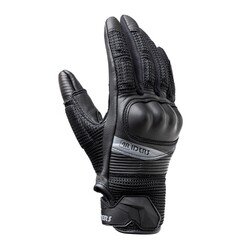 GARAJJ 4Riders Wind Pro Deri Korumalı Motosiklet Eldiveni Siyah - 3