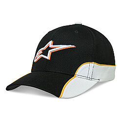 Alpinestars 500 Snapback Şapka Siyah / Beyaz - Alpinestars