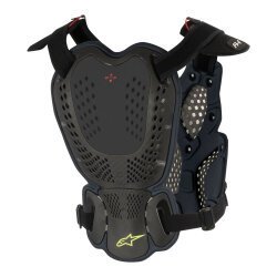 Alpinestars A-1 Göğüs ve Sırt Koruması Siyah / Sarı - 2