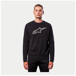 Alpinestars Ageless Crew Fleece Uzun Kollu Tişört Siyah / Gri - 2