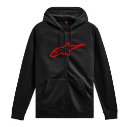 Alpinestars Ageless Hoodie V3 Kapüşonlu Sweatshirt Siyah / Kırmızı - Alpinestars