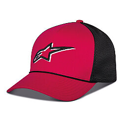 Alpinestars Ageless Shadow Trucker Şapka Siyah / Kırmızı - Alpinestars