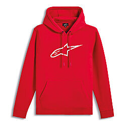 Alpinestars Ageless V3 Hoodie Kapüşonlu Sweatshirt Kırmızı / Beyaz - Alpinestars