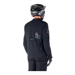 GARAJJ Alpinestars AMT-8 Stretch Drystar XF Korumalı Motosiklet Montu Siyah - 6
