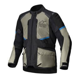 Alpinestars Andes Air Drystar Korumalı Motosiklet Montu Gri / Siyah - 1