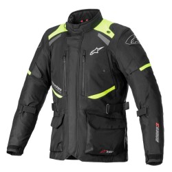 GARAJJ Alpinestars Andes V3 DryStar Korumalı Motosiklet Montu Siyah / Sarı - 1