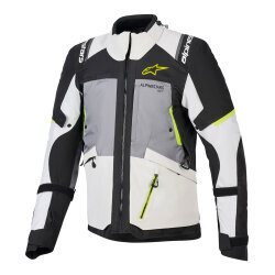 Alpinestars Andes V4 Korumalı Motosiklet Montu Gri / Siyah / Sarı - Alpinestars