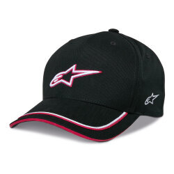 Alpinestars Ascension Snapback Şapka Siyah / Kırmızı - 1