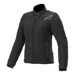 Alpinestars Stella Banshee Fleece Korumalı Kadın Motosiklet Montu Siyah - Alpinestars