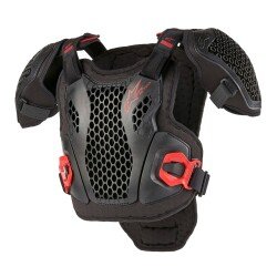 Alpinestars Bionic Action Genç/Çocuk Üst Koruma Siyah / Beyaz / Kırmızı - 1