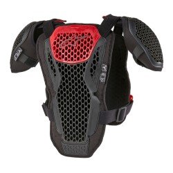 Alpinestars Bionic Action Genç/Çocuk Üst Koruma Siyah / Beyaz / Kırmızı - 2