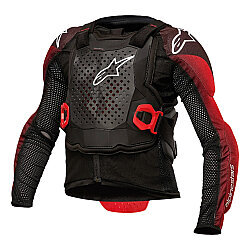 Alpinestars Bionic Tech Youth (Genç) Body Armour (Tam Gövde Koruma) Siyah / Beyaz / Kırmızı - Alpinestars