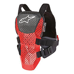 Alpinestars Bionic Tech Youth (Genç) Body Armour (Tam Gövde Koruma) Siyah / Beyaz / Kırmızı - 4