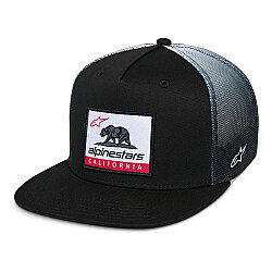 Alpinestars Cali Gradient Trucker Şapka Siyah / Beyaz - Alpinestars